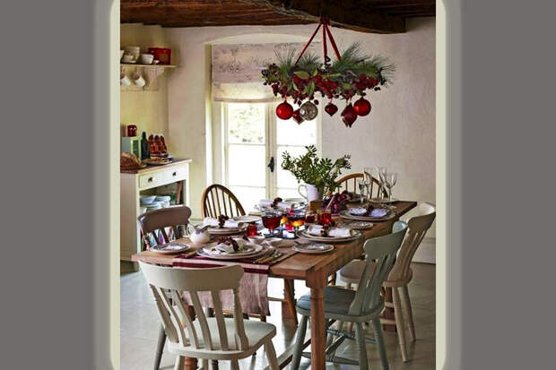 Кухня - это «сердце» каждого дома, поэтому ее обязательно надо «принарядить» к новогодним праздникам.-10