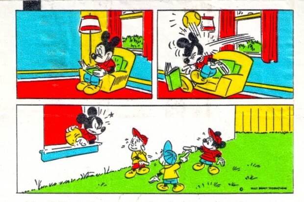 Коллекция вкладышей жевательной резинки Donald