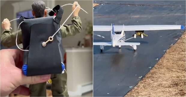 Парашютист с дистанционным управлением: уникальная ручная игрушка