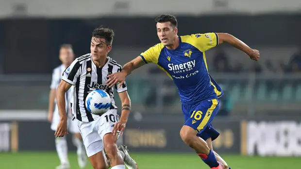 «Ювентус» проиграл «Вероне» в матче Серии А
