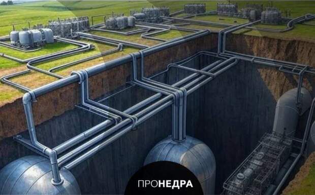 Уровень запасов газа в хранилищах Нидерландов упал ниже 10