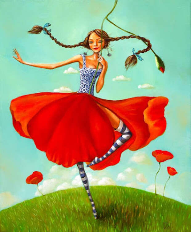 Художница Мариана Калачёва (Mariana Kalacheva)