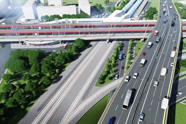 К «Окружной» проложат новые пешеходные маршруты