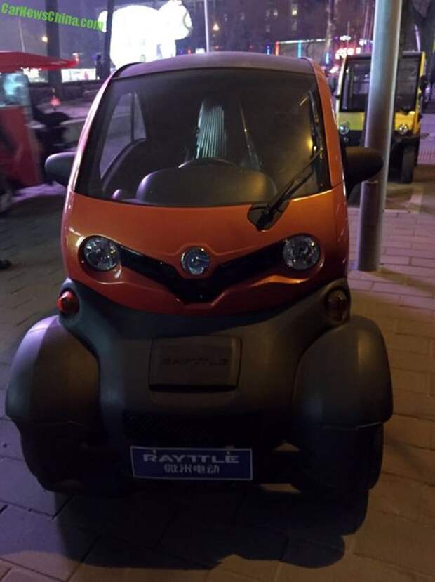 В Китае сделали клон Renault Twizy Twizy, renault, китайский автомобиль, клон, копия