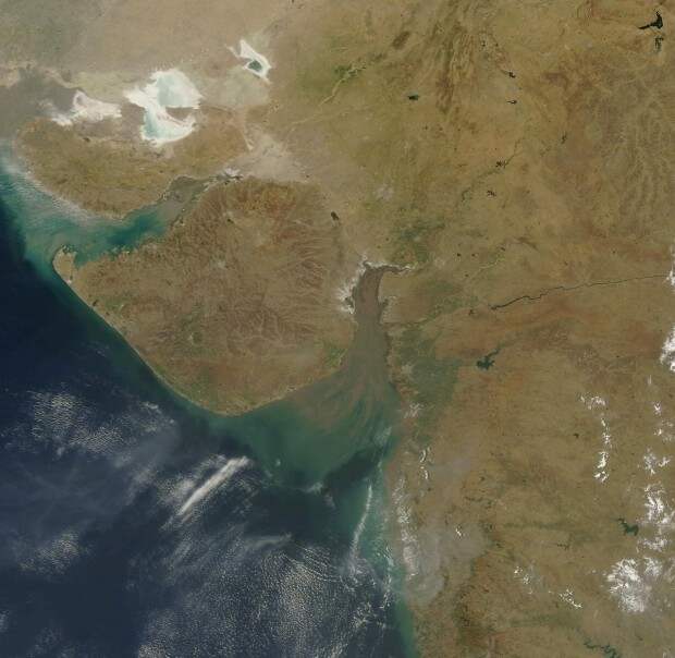 Камбейский залив Хамбхат Индия