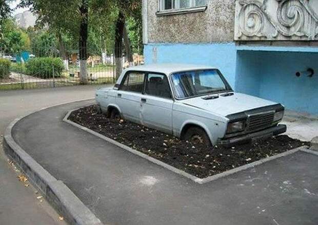 Авто приколы (40 фото)