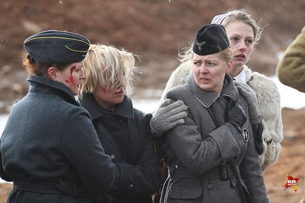 Пленные "немки" Фото: Михаил ФРОЛОВ