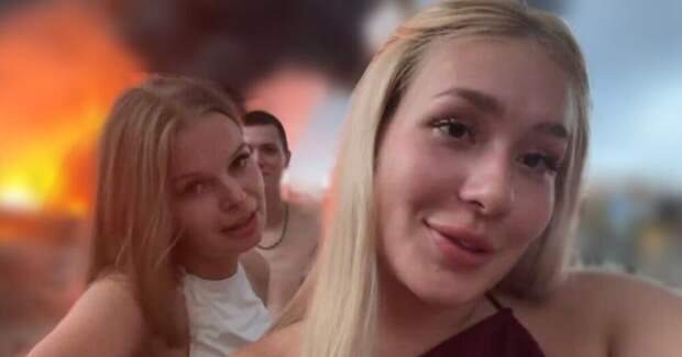 В Сочи задержали блогеров, выложивших видео на фоне пожара на нефтебазе