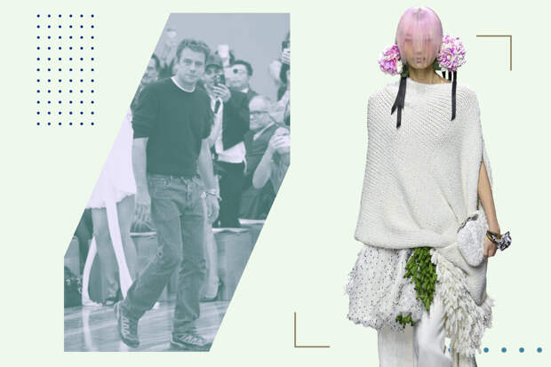 Джонатан Андерсон / Модель показа кутюрной коллекции Dior весна/лето 2026, Парижская неделя моды, 26 января 2026 года