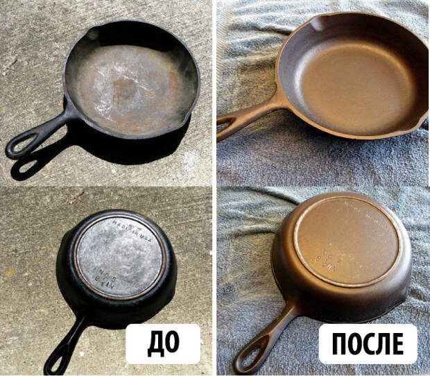 чугунная сковорода