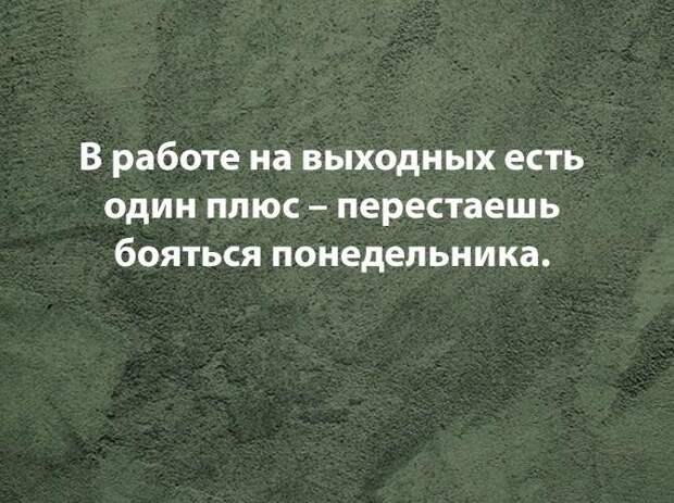 Смешные фразы и шутки про работу на картинках