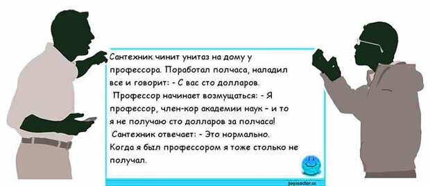 Профессор и сантехник. истории, сантехник, юмор