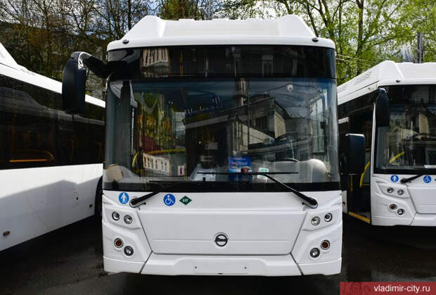 На какие маршруты выйдут доставленные во Владимир новые автобусы