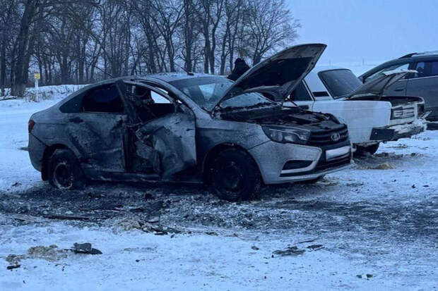 Гладков: дроны атаковали шесть округов Белгородской области, повреждены 12 машин