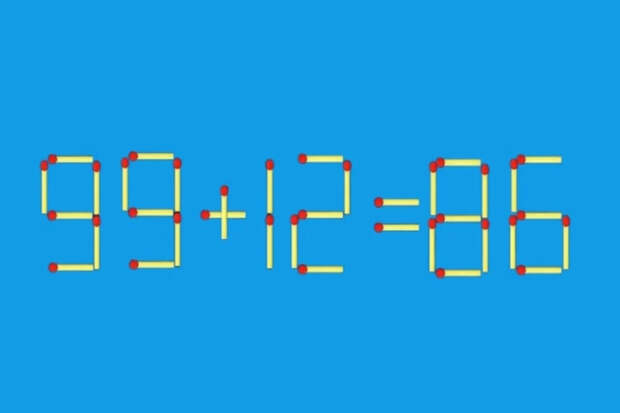 Спичечные головоломки против стресса: проверьте свою сообразительность
