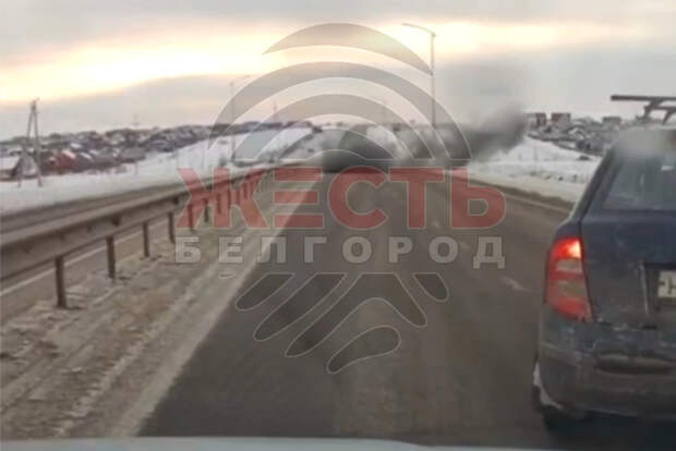 Момент удара беспилотника по России сняли на видео