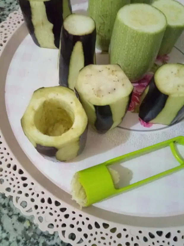 Долма из баклажанов и кабачков «Мой привет повару турецкого отеля»