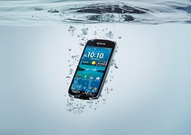 Hydro Life Kyocera анонсировала смартфон повышенной прочности Hydro Life