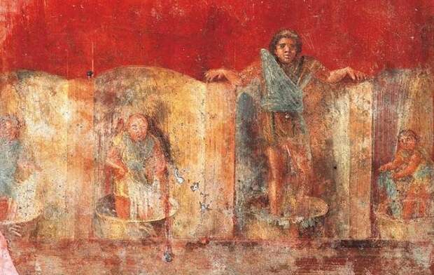 В Древнем Риме сукновалам приходилось стоять в моче. | Фото: morefactov.ru.