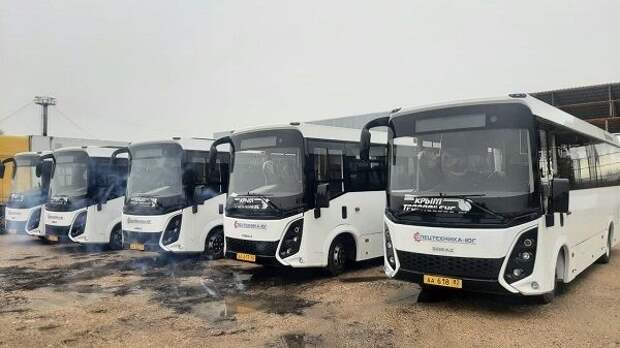 Новые автобусы вышли на маршруты Джанкойского района