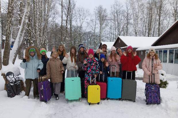 В Тульской области стартовали зимние детские смены в лагерях