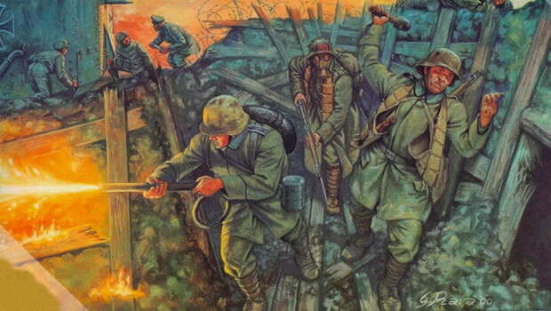 Военные картины Giuseppe Rava