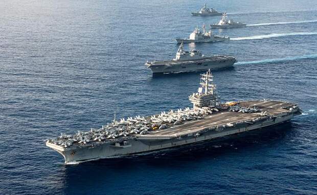 Авианосец USS Ronald Reagan