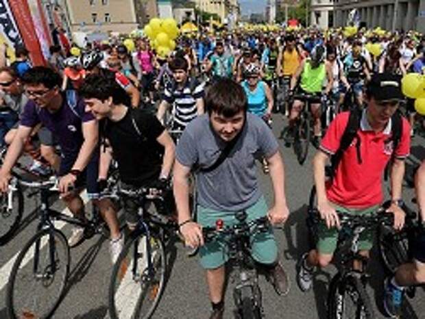 Крупнейший в истории России парад соберет 30 тысяч любителей велоспорта в Москве