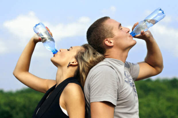 пейте воду, чтобы избежать утомляемости