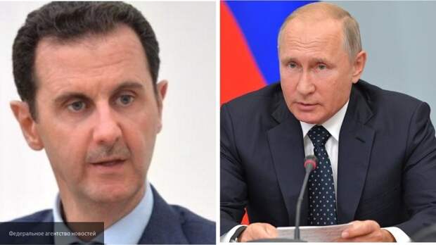 Башар Асад выразил соболезнования по поводу крушения российского Ил-20