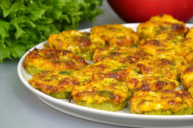 Закуска из кабачка