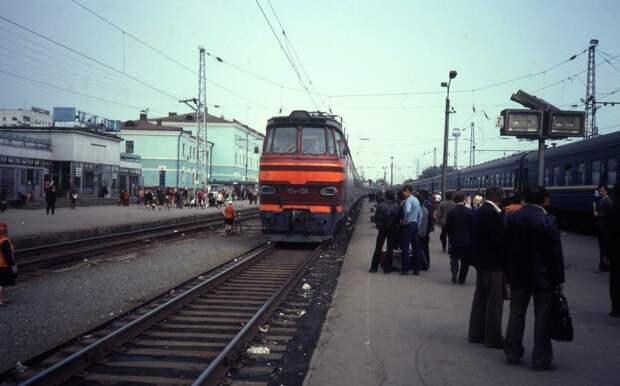 1982 год. Станция Киров.