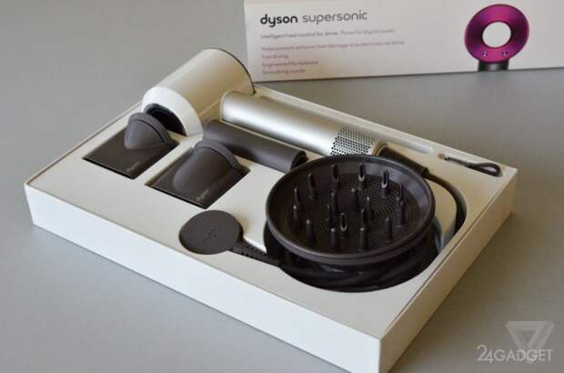 Инновационный сверхзвуковой фен от Dyson (13 фото + видео)