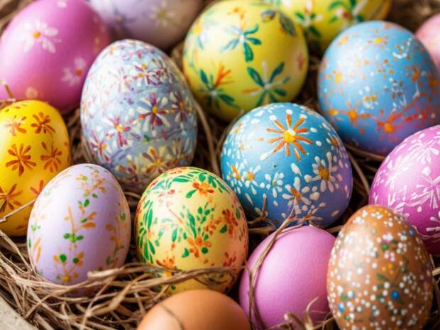 Что допустимо в окрашивании яиц, а что вызывает вопросы у церкви