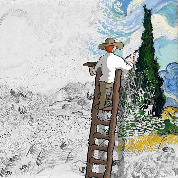 Жизнь Ван Гога глазами иранского художника