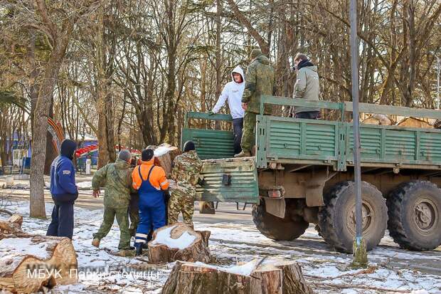 Из Симферополя с любовью: в зону СВО передали два грузовика дров