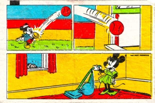 Коллекция вкладышей жевательной резинки Donald