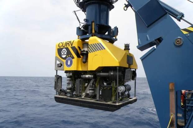 Спасательное транспортное средство с дистанционным управлением CURV-21, может достигать глубины свыше 4 тыс. метров (состоит на балансе Военно-морского флота США). | Фото: maritime-executive.com.