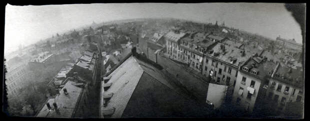 A photograph taken by one of Julius Neubronner's pigeons.