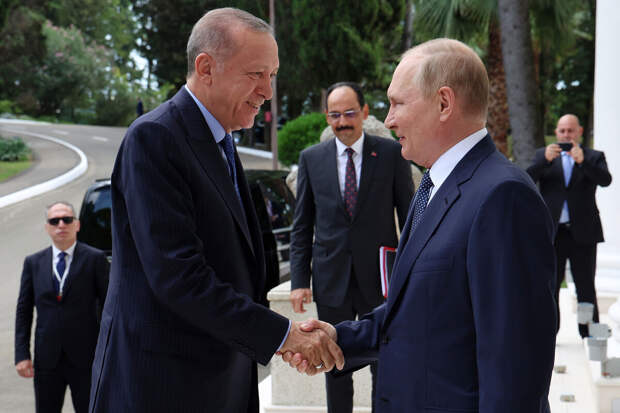 NTV: Эрдоган подтвердил договоренность с Путиным о его визите в Анкару