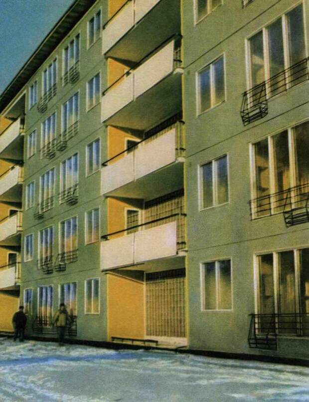 Ленинградский экспериментальный пластмассовый дом интересное, история, ссср, строение
