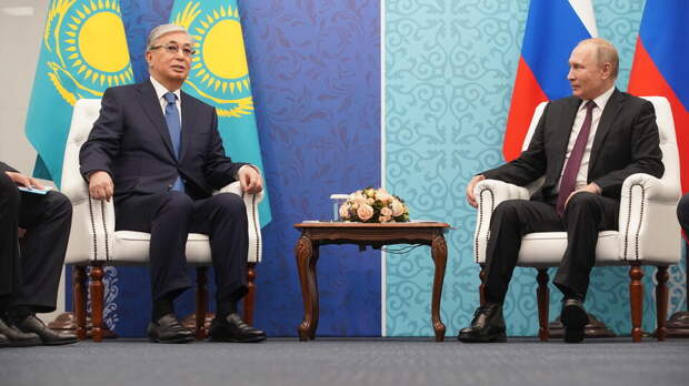 Путин и Токаев обсудили сотрудничество в энергетике