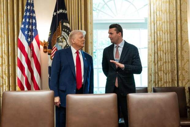Чарли Кирк и Дональд Трамп
