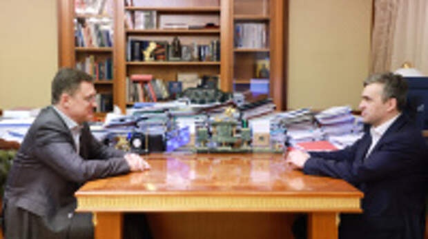 Вице-премьер Правительства России Александр Новак и губернатор Станислав Воскресенский обсудили актуальные вопросы развития Ивановской области