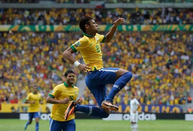 neymar world cup 2014