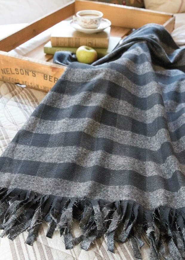 Пледы своими руками: 6 простых мастер-классов