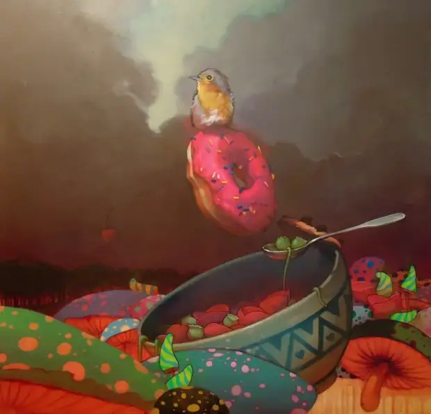 Завтрак на траве. Автор: Przemek Blejzyk. Завтрак на траве. Автор: Przemek Blejzyk.