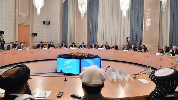 Пресс-подход участников третьего заседания Московского формата консультаций по Афганистану