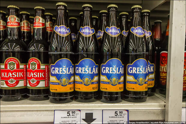 Удивительные цены на продукты в супермаркете Праги