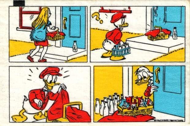 Коллекция вкладышей жевательной резинки Donald